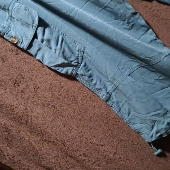 Joe Fresh teal capris size 22 NWT - Picture 2 of 5